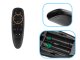 Air Mouse TV bezvadu pults G10 ar mikrofonu, USB X9, melns