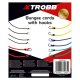 Xtrobb 00025363 elastīgās bagāžas stiprināšanas gumijas ar āķiem, 12 gab.