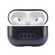 Audi Leather Big Logo maciņš AirPods Pro 2, melns