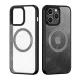 Armored case for iPhone 15 Pro Max with MagSafe Dux Ducis Aimo Mag - black