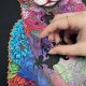 Wooden Jigsaw Unique Shape Puzzle for Children and Adults - 130 pieces, Cat
