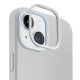 Uniq iPhone 15 Case Lino Hue Magclick Charging, Light Gray