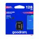 MicroSDXC Memory Card GoodRam 128GB Class 10 UHS-I with Adapter, Black