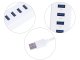 Hub USB 3.0 Port Splitter Adapter, White