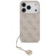 Guess iPhone 17 Pro vāciņš 4G Charms Collection MagSafe, rozā