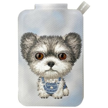Nimmy New Big-Eye Cute Pets 2.0 Dog magnētiskais maciņš ar statīvu pelēks