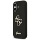 Guess Silicone Big 4G Script Case for Apple iPhone 17, Black