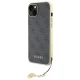 Guess для iPhone 15 Plus чехол 4G Charms Collection, серый