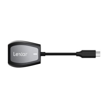 Lexar Dual-Slot SD/microSD atmiņas karšu lasītājs, USB-C
