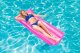 BESTWAY 44013 Inflatable Floating Single Mattress Pink, 183 cm