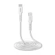 Кабель Sbs USB-C - Lightning MFi 2м, белый
