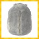Kruzzel 00025638 Kāmītis 3-in-1 Rotaļlieta, Spilvens un Sega 105x200cm Pelēks/Balts