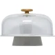 Servēšanas etažēre Alessi Mattina BG06 WG, 31.6 cm, silti pelēka