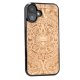 Bewood koka futrālis iPhone 16 Plus AZTEC CALENDAR ANIEGRE | Wooden Case for