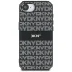 DKNY Mono Stripe & Metal Logo vāciņš priekš iPhone 16e, melns