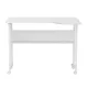 Maclean MC-126 L/W saliekams L-veida galds, 100x73cm, balts