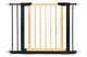 Ecotoys SF-011-BC drošības vārtiņi kāpnēm un durvīm, 74-100 cm, koks/metāls