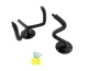 Horizontāls Ģitāras Sienas Tūrētājs Statīvs, 2 daļas | Horizontal Wall Mount Holder Hook Hanger for Guitar