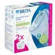 Ūdens filtra krūze Brita Style eco, 2.4 l, ar 2 MAXTRA PRO kasetnēm, zila