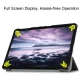 Samsung Galaxy Tab A 10.5 (SM-T590 T595) Trifold Stand PU Leather Hard Protective Cover Case, Black | Planšetes...