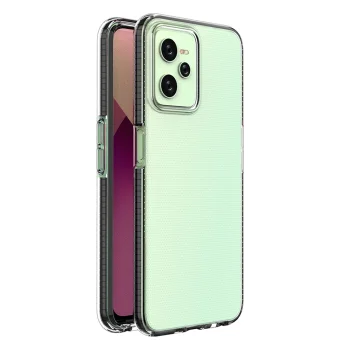 Telefona vāciņš Spring Case priekš Realme C35, 1 mm TPU ar melnu rāmi