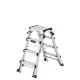 Teleskopiskās kāpnes Hailo Master DTL100 2 x 4 – 2 x 6 pakāpieni