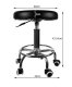 Regulējams Friziera Kosmetologa Skaistumkopšanas Meistara Krēsls Taburete, Melns | Hairdresser Chair Beauty Salon...