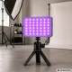 Kabatas izmēra LED RGB-W fotolampa 138 LED, 2700K-6500K