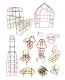 Konstruktors Bloki Salmiņi Komplekts 408 gab. 22408 | Blocks Straws Set