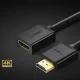 Ugreen HD107 Удлинитель HDMI (M) - HDMI (F) 4K кабель 1м, черный