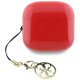 Guess Glossy Effect Printed Classic Logo & Charm TWS headphones - red
