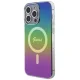 Guess iPhone 15 Pro vāciņš IML Iridescent MagSafe, melns