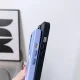Магнитный цветной матовый чехол для iPhone 15 Pro Max - фиолетовый