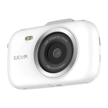 Digitālā kamera SJCAM ZV100, 5K, 80 MP, 2.8", balta