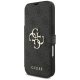 Guess Book 4G Metal Logo maciņš iPhone 17 Pro – melns | Phone Case Cover