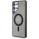 Guess Rhinestones Classic Logo MagSafe vāciņš Samsung Galaxy S25 Ultra Melns