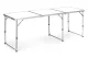 Multigarden Folding Camping Table, White, 180x60 cm