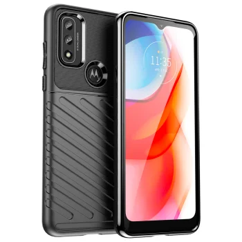 Vāciņš Motorola Moto G Play 2022 Thunder Case, melns