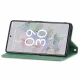 Google Pixel 6a Vintage Leather Skin-Touch Magnetic Case Book Cover, Green | Telefona Vāciņš Maciņš Apvalks...