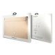 Guess Saffiano Triangle Logo Laptop Sleeve 16\" Beige