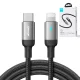 Joyroom A10 USB-C uz Lightning PD 20W kabelis, 1.2m, melns