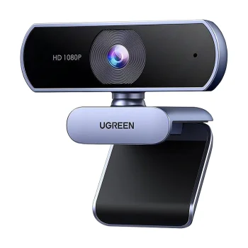 Веб-камера Ugreen CM678 Full HD 1080p USB с микрофоном, серая