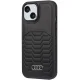 Audi iPhone 15 / 14 / 13 Case Synthetic Leather MagSafe, Black