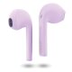 Guess Classic EST Logo TWS Bluetooth austiņas ar uzlādes futrāli, violetas
