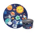 Kids Round Educational Puzzle, Planets Space, 150 pcs.