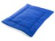Fabric Pet Bed Mat for Dogs and Cats, 50x35 cm, Blue