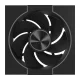 Datora ventilators Darkflash DM8 LINE PWM ARGB, melns