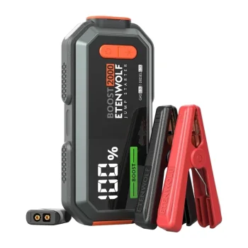 Etenwolf J1 Jump Starter 16 000 mAh 2000 A 12 V Booster and Power Bank