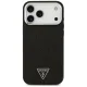 Guess Glitter Triangle Logo MagSafe Case for iPhone 17 Pro Max - Black