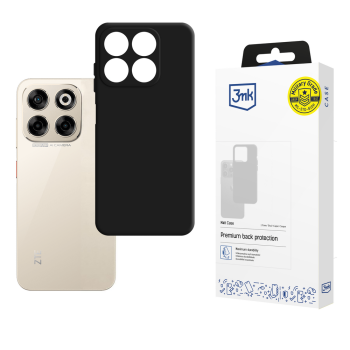 3mk Matt Case vāciņš ZTE Blade V70 - Melns matēts